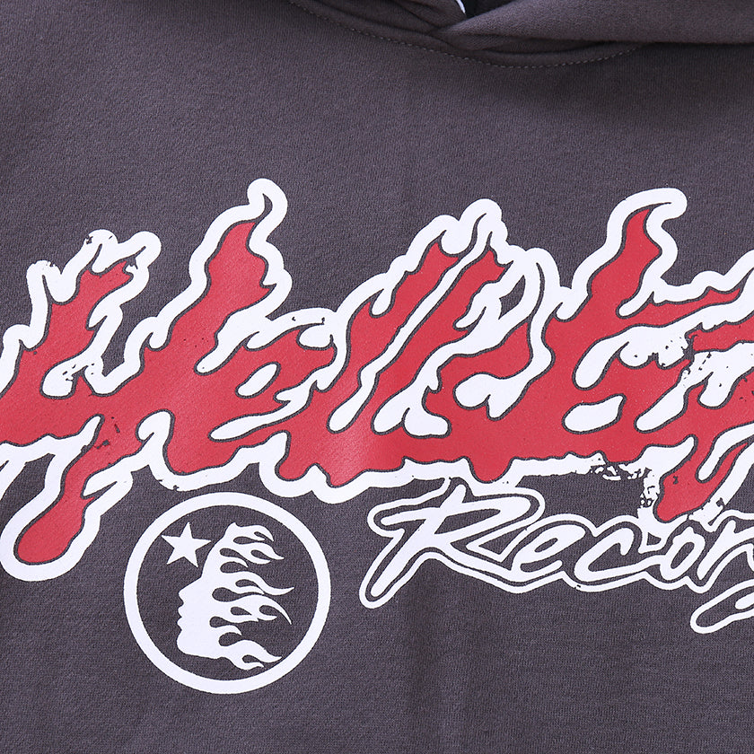 Hellstar "Records" Grey Hoodie