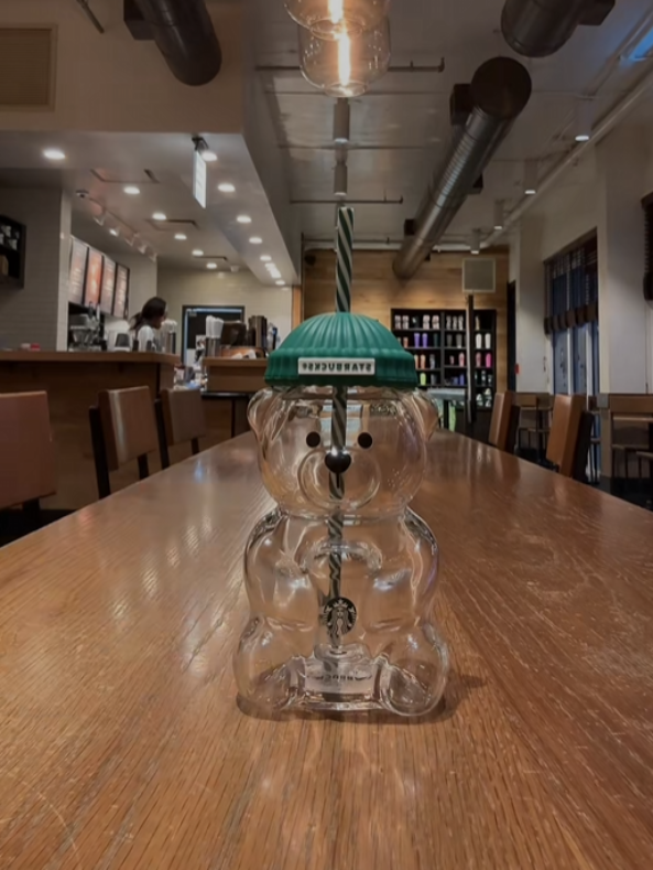 Bearista 20 Oz Glass Cold Cup - Vanté®