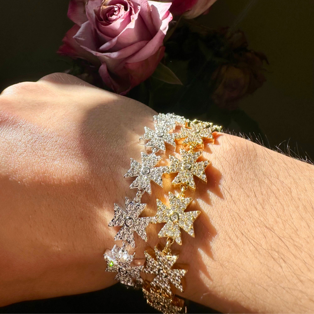 Maltese Cross Bracelet