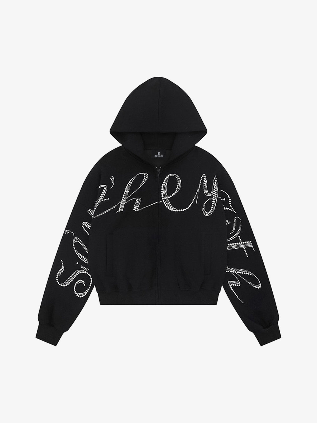 5 ★ Hip-Hop VVS Cropped Hoodie