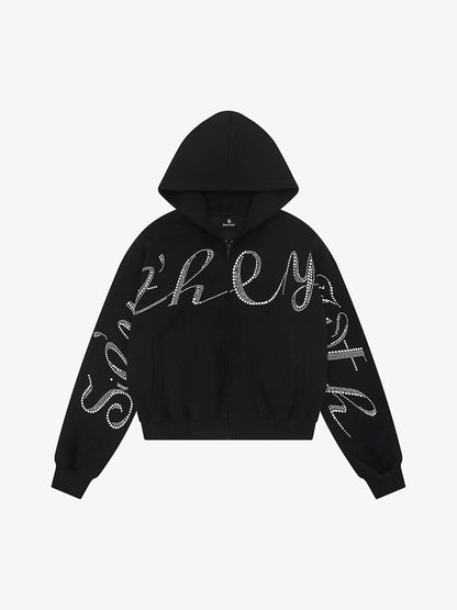 5 ★ Hip-Hop VVS Cropped Hoodie