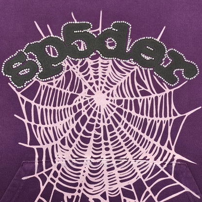 SP5DER WEB HOODIE PURPLE