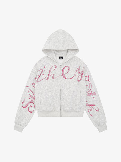 5 ★ Hip-Hop VVS Cropped Hoodie