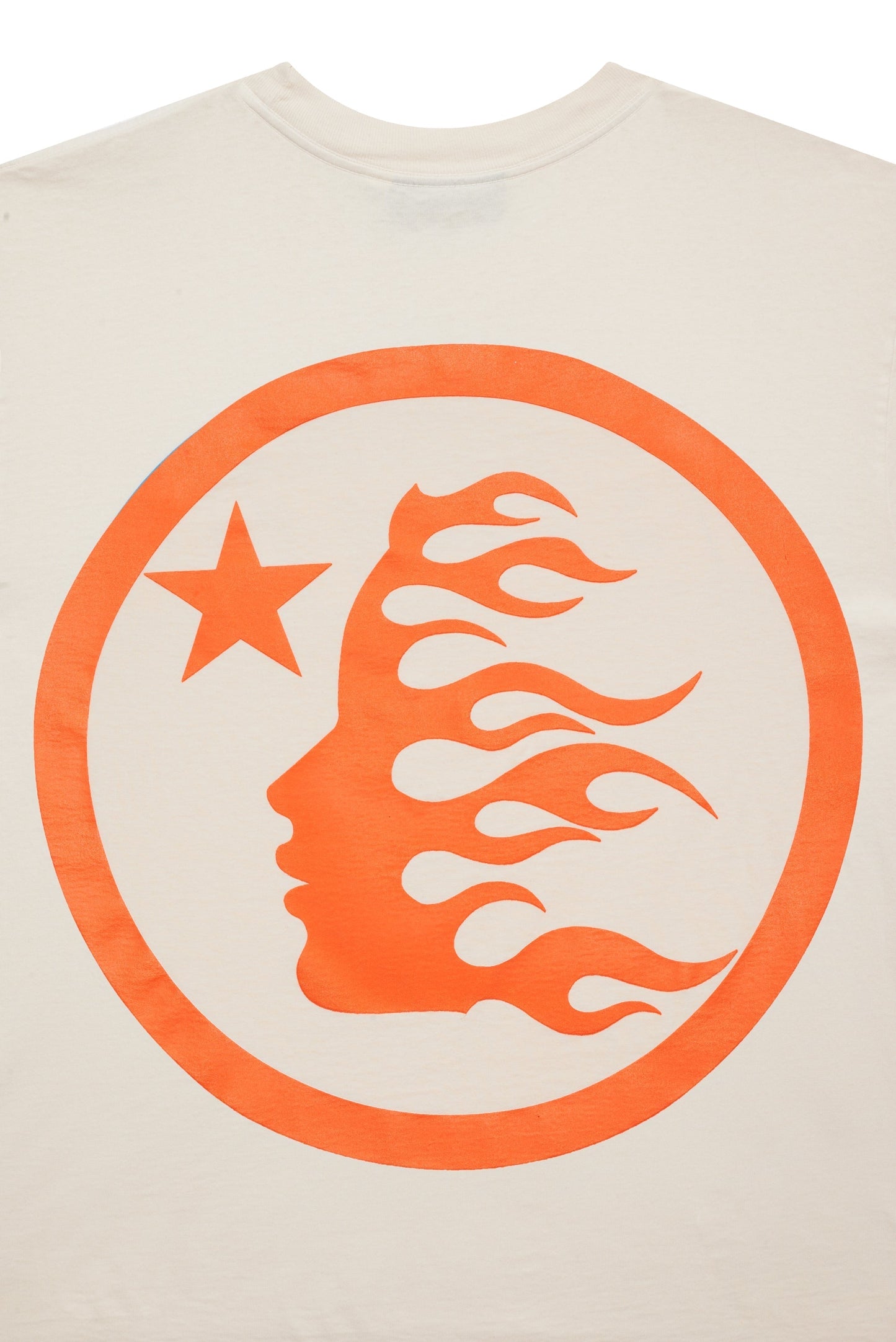Hellstar Classic White n Orange T-Shirt