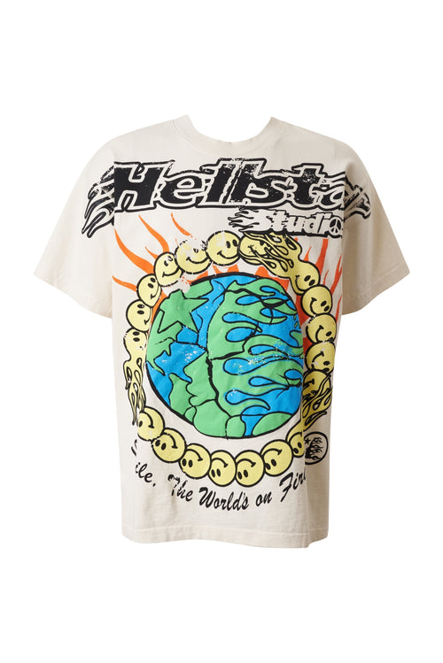 Globe Smiley Face T-Shirt