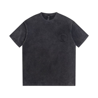 CHROME HEARTS VINTAGE WASHED T-SHIRT DARK GREY
