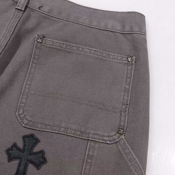 CHROME HEARTS JEANS BROWN