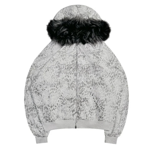 5 ★ Snow Leopard Zip-Up