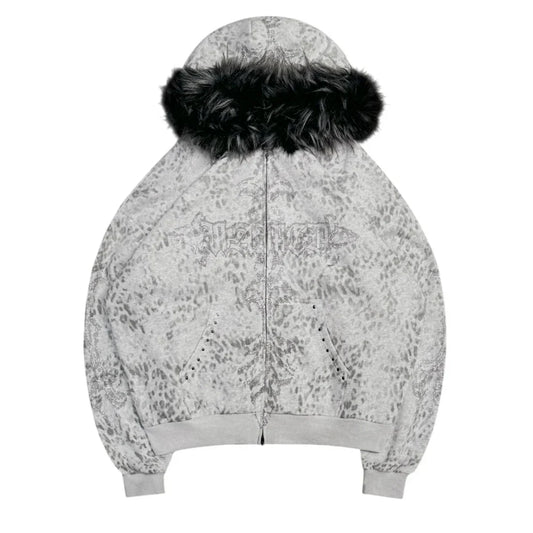 5 ★ Snow Leopard Zip-Up