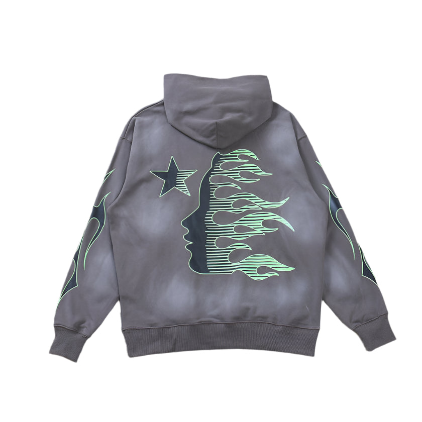 Hellstar "Sports" Grey Hoodie