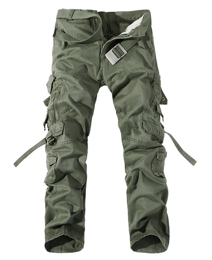 Multi-Pocket Utility Streetwear Trousers