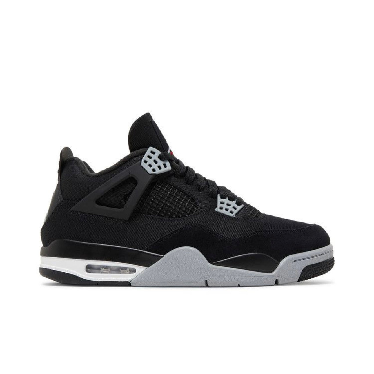 JORDAN 4 x BLACK CANVAS