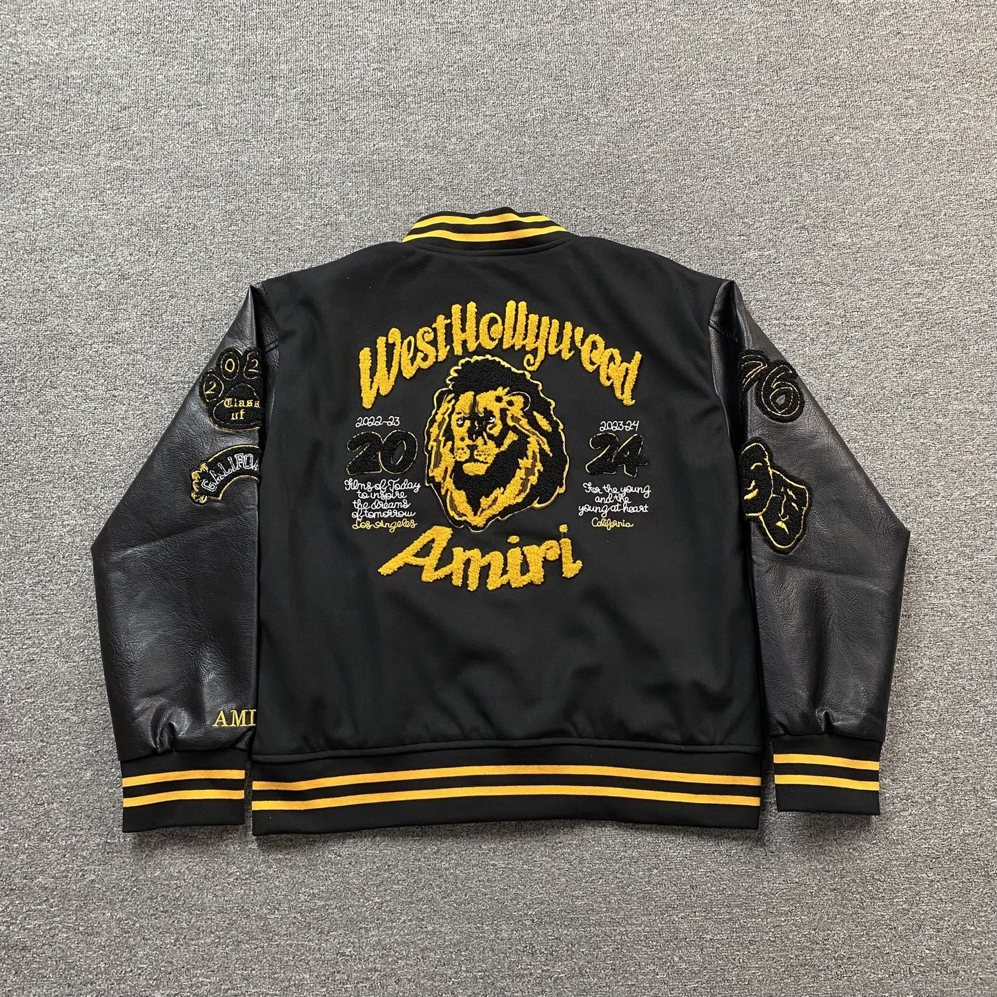 AMIRI LION VARSITY JACKET