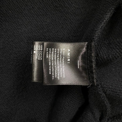 AMIRI PLAYBOY LOGO HOODIE BLACK YELLOW