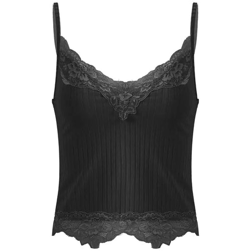 Vintage Aesthetic Sleeveless Crop Top