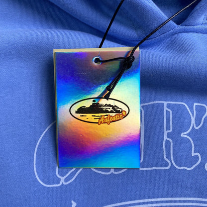 CORTEIZ ALCATRAZ HOODIE BABY BLU