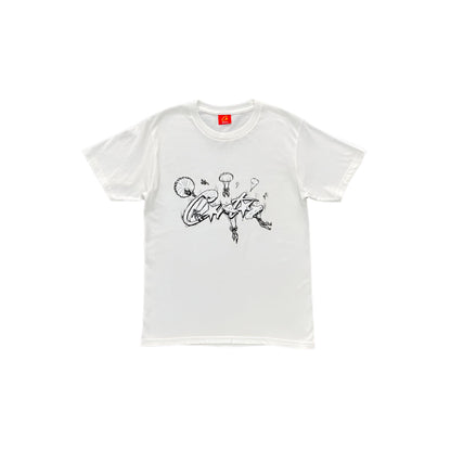 CORTEIZ ALLSTARZ SKYDIVER TEE WHITE
