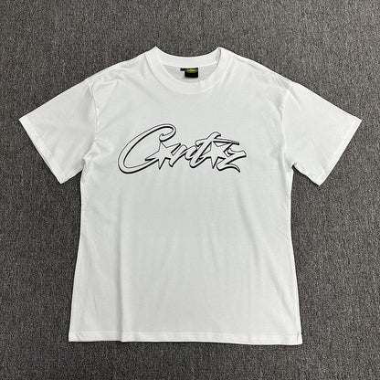 CORTEIZ ALLSTARZ TEE WHITE HOLLOW BLACK