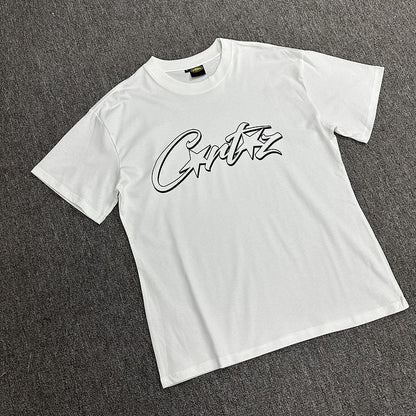 CORTEIZ ALLSTARZ TEE WHITE HOLLOW BLACK