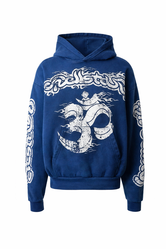 Hellstar Blue Yoga Hoodie