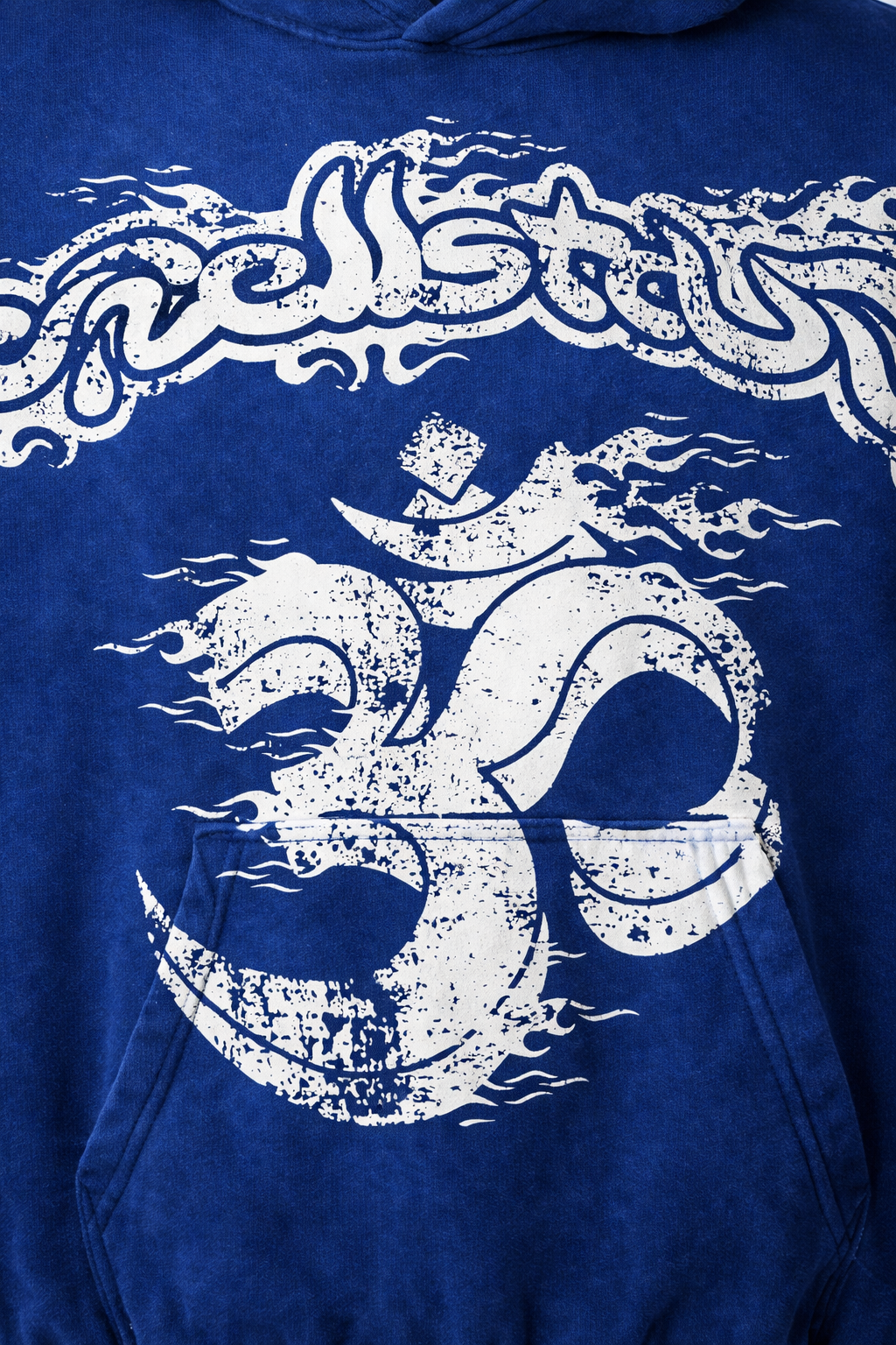 Hellstar Blue Yoga Hoodie