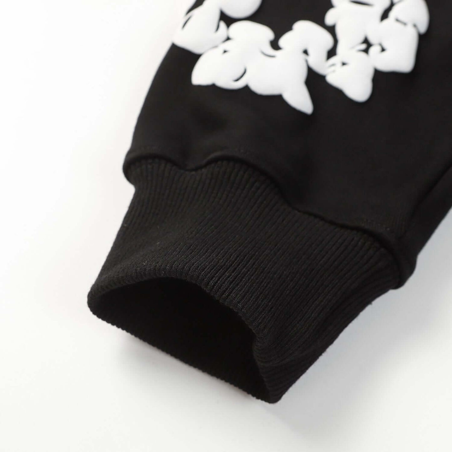 DENIM TEARS COTTON WREATH HOODIE BLACK