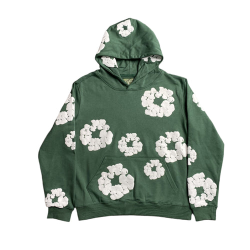 DENIM TEARS COTTON WREATH HOODIE GREEN