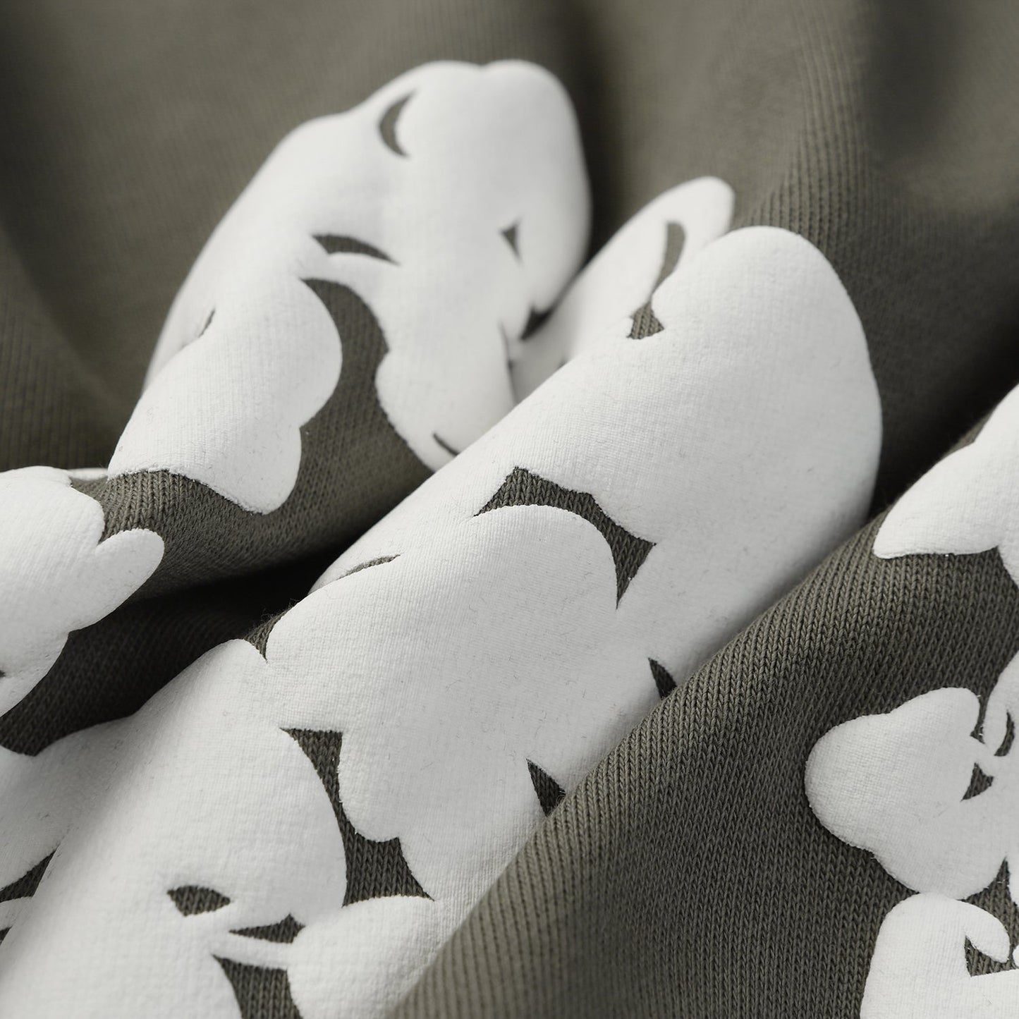 DENIM TEARS COTTON WREATH HOODIE OLIVE