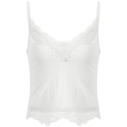 Vintage Aesthetic Sleeveless Crop Top