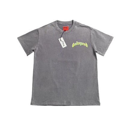 GODSPEED BALACLAVA SZN T-SHIRT WASHED GREY