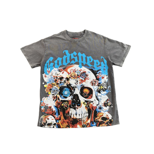 GODSPEED ETERNAL DREAM T-SHIRT WASHED GREY