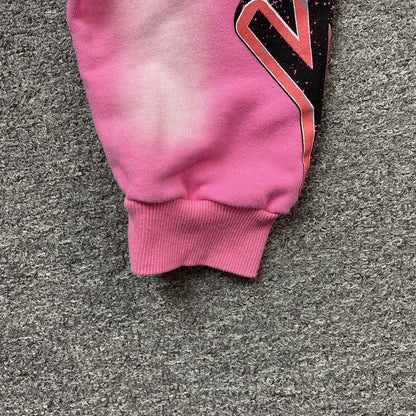 HELLSTAR BRAINWASHED WITHOUT BRAIN HOODIE PINK