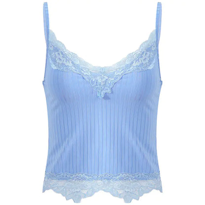 Vintage Aesthetic Sleeveless Crop Top