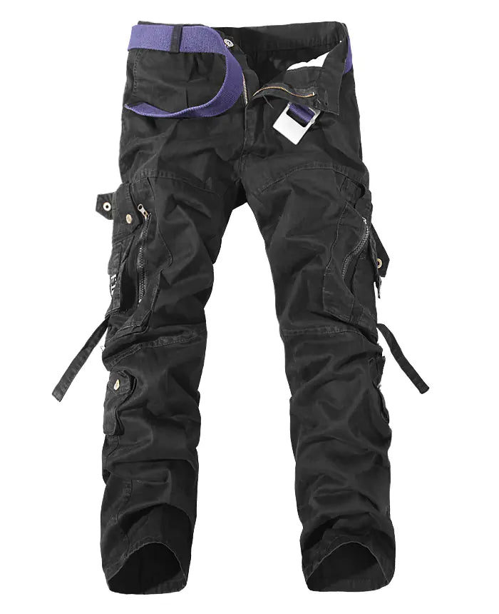 Multi-Pocket Utility Streetwear Trousers