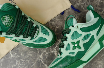 LOUIS VUITTON LV SKATE SNEAKER GREEN