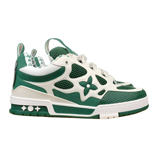 LOUIS VUITTON LV SKATE SNEAKER GREEN WHITE