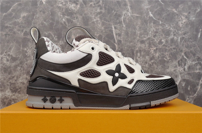 LOUIS VUITTON LV SKATE SNEAKER WHITE BLACK