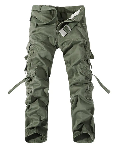Multi-Pocket Utility Streetwear Trousers
