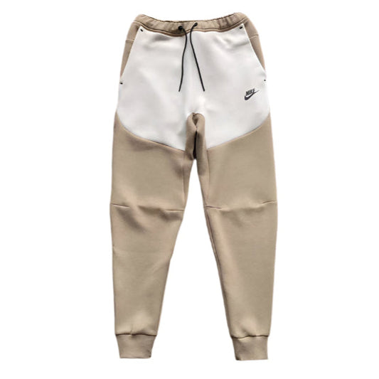 NIKE TECH FLEECE PANTS x SANDALWOOD/LIGHT BONE WHITE