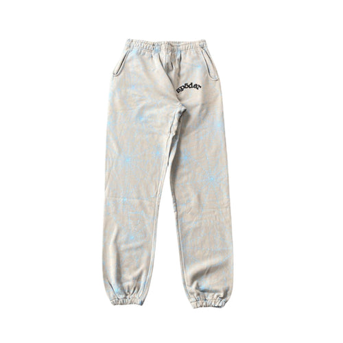 SP5DER AOP WEB SWEATPANTS HEATHER GREY