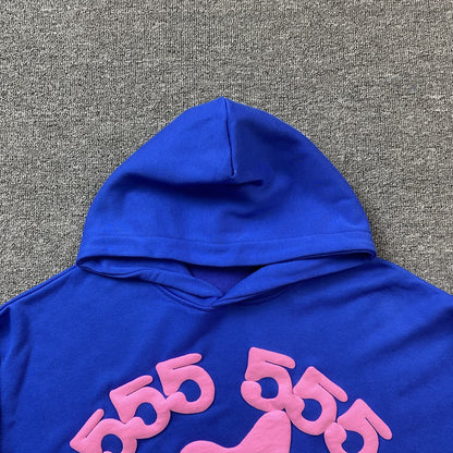 SP5DER BELUGA HOODIE BLUE