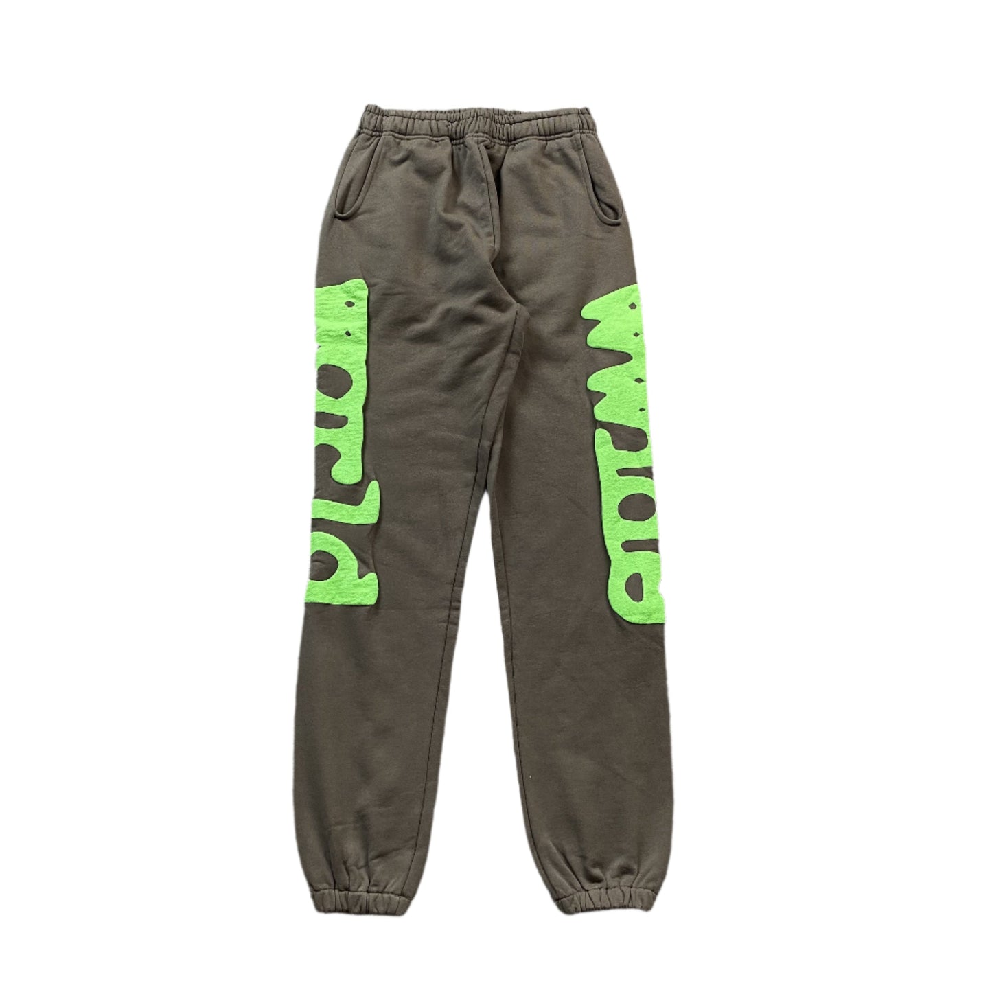SP5DER BELUGA SWEATPANTS SLATE GREY/GREEN