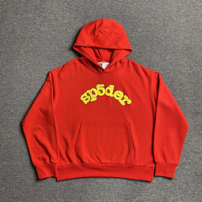 SP5DER OG LOGO HOODIE RED