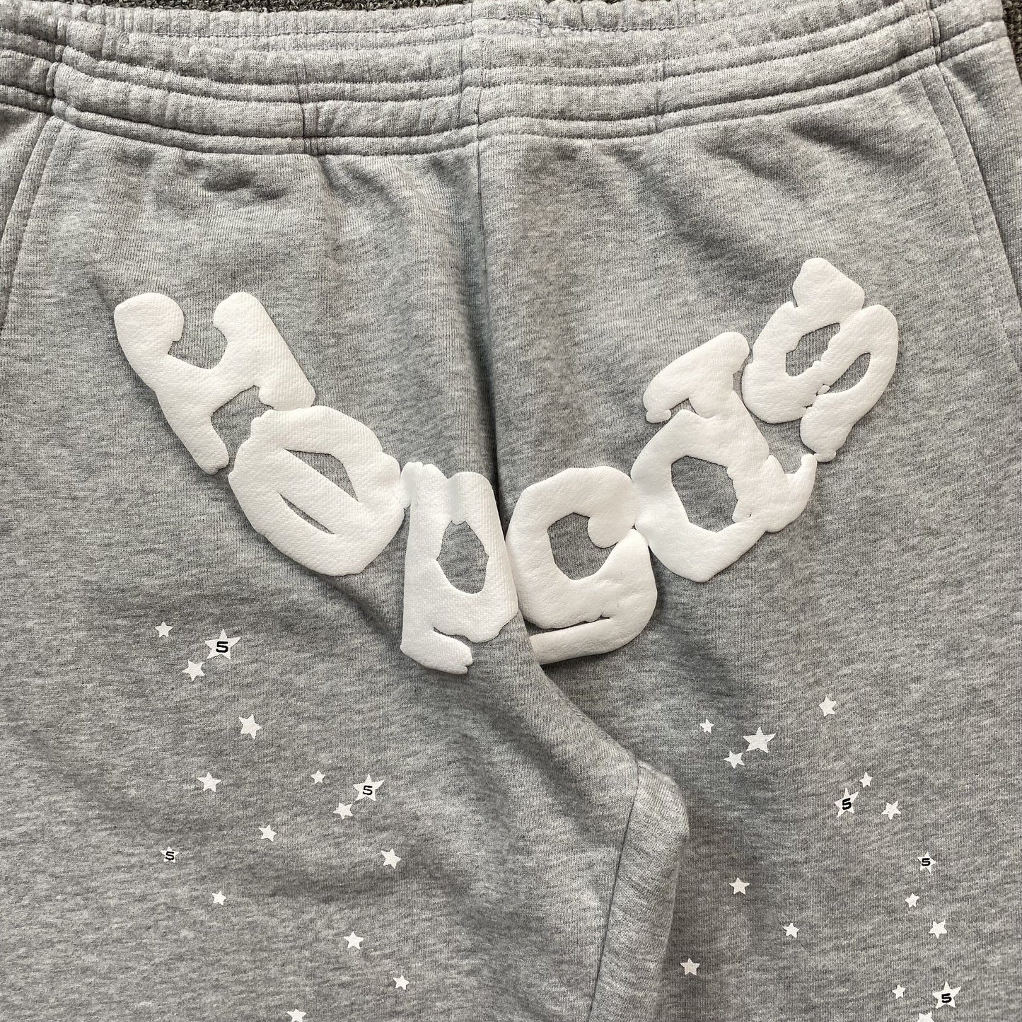 SP5DER OG WEB SWEATPANTS HEATHER GREY