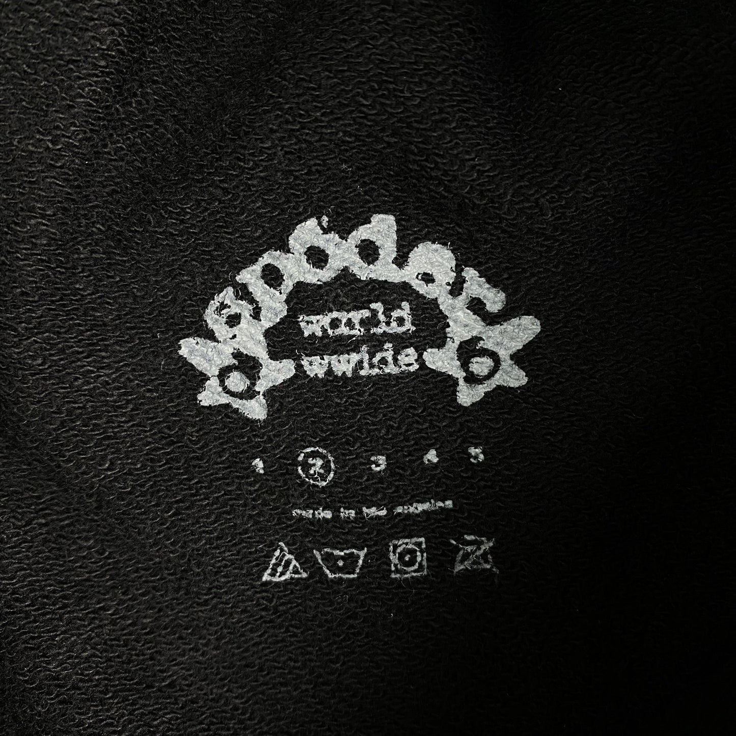 SP5DER SOUVENIR SP5 SWEATPANTS BLACK