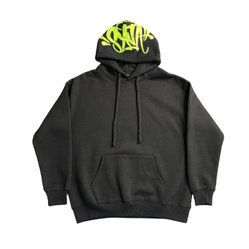 SYNA WORLD HOOD LOGO HOODIE BLACK