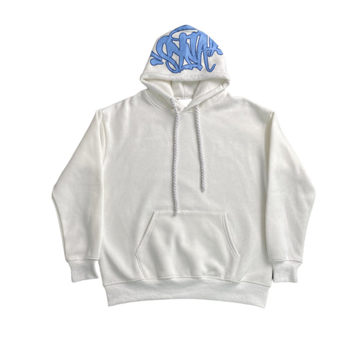 SYNA WORLD HOOD LOGO HOODIE WHITE