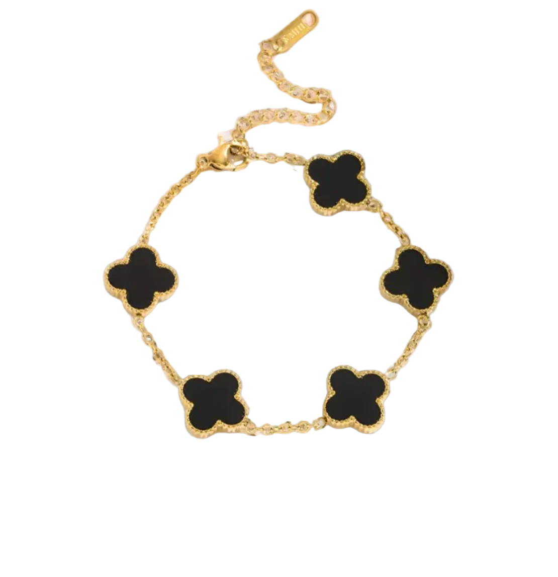5 ★ CloverGlow™ Gold-Plated Bracelet