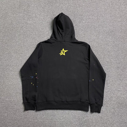 SP5DER P*NK HOODIE BLACK