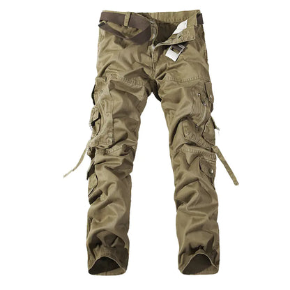Multi-Pocket Utility Streetwear Trousers